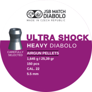 LATA POSTON JSB ULTRASHOCK 25,39gr 150UN CALIBRE 5,5