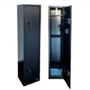 CAJA ESTANTE DE SEGURIDAD PARA 5 ARMAS LARGAS C/ BANDEJA INTERIOR ESTANTE